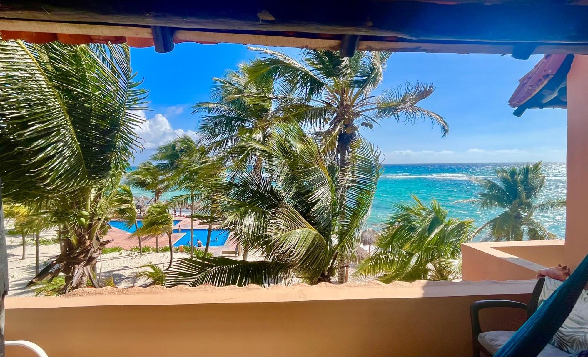 Beachfront Hammock Heaven Akumal Εξωτερικό φωτογραφία